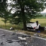Chułówek.  Трагічне зіткнення легкових автомобілів.  44-річний водій загинув, семеро людей травмовані