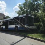 Аварія автобуса в Катовіце.  Ймовірно, водій знепритомнів