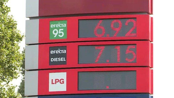 Бензин ниже 7 злотых за литр.  Цены на топливо на станциях на прошлой неделе упали