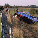 Хорватія.  Аварія польського автобуса.  Загинули 12 осіб