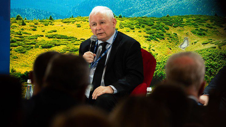 Экономический форум в Карпаче.  Ярослав Качиньский говорил о необходимости победы Украины в войне