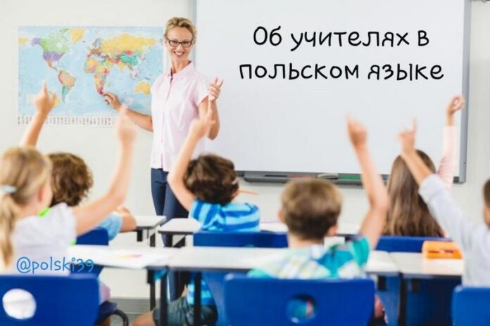 Полонія Цікава польська мова - Про вчителів у польській мові Полонія Цікава польська мова - Про вчителів у польській мові