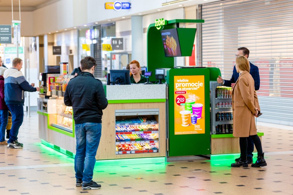Żabka запустила новий формат магазинів у торгових центрах